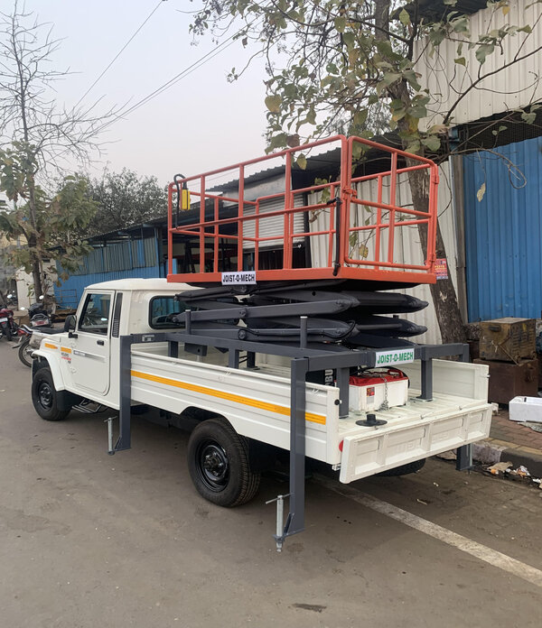 Bolero Mounted Scissor Lift joist manufacturer in Mumbai Navi Mumbai Pune Bangalore Hydraulic mysore Delhi chennai Vapi