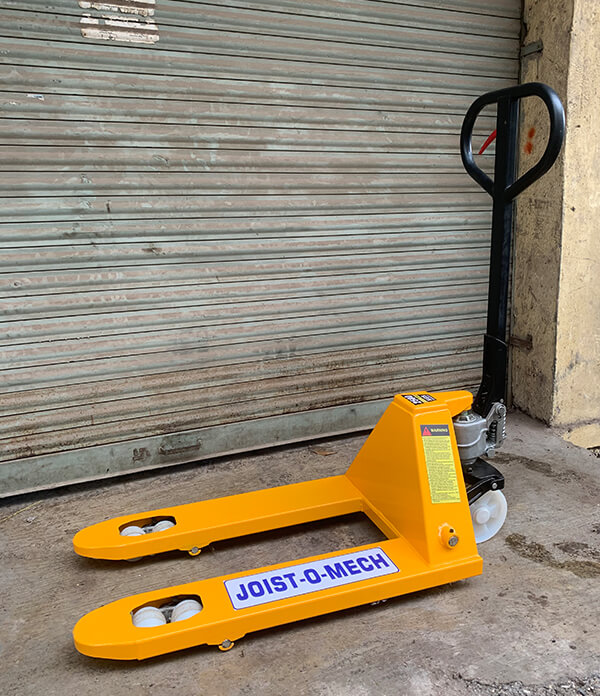 Hand Pallet Truck manufacturer in Mumbai Navi Mumbai Pune Bangalore Hydraulic mysore Delhi chennai Vapi