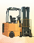 4 Wheel Battery Forklift