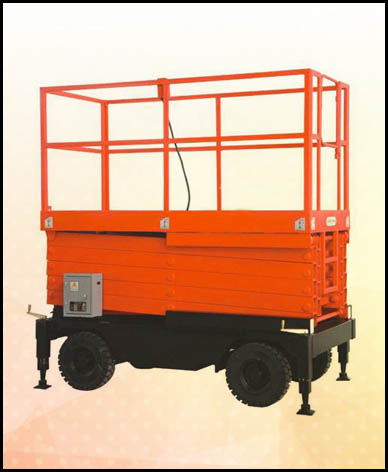 Heavy Mobile Scissor Lift  - JOM-SL-M Heavy Series