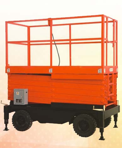 Mobile Scissor Lift Manufaturer in Pune Mumbai Banglore Vapi Delhi Ahmedabad